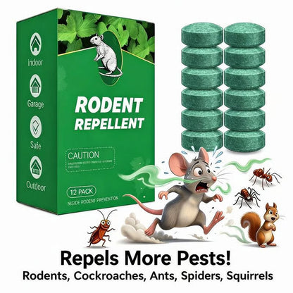 PestShield™ Rat & Cockroach Repellent Tablets