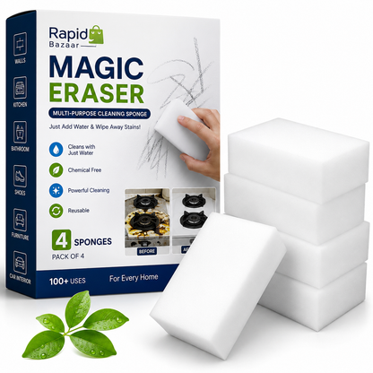 Rapid Magic Eraser™ | Multi-Surface Cleaning Sponge – Just Add Water