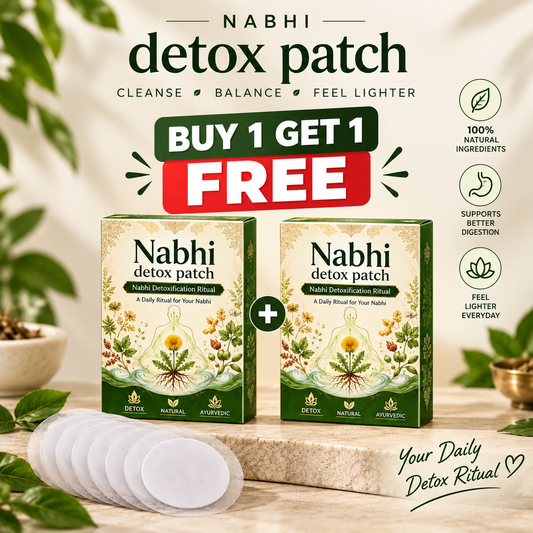 Nabhi Detox Patches – Buy 1 Get 1 FREE | Ayurvedic Wellness Patches